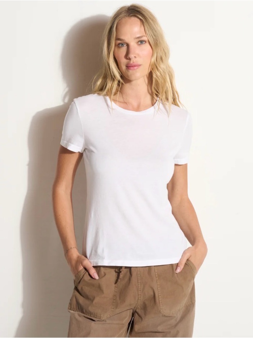 Rowan 100% Cotton White Tyler Tee Size Small